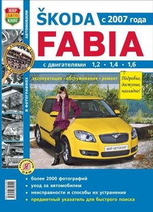 Skoda Fabia (Шкода Фабия) ремонт в фотографиях с 2007 года 978-5-91685-055-0 фото